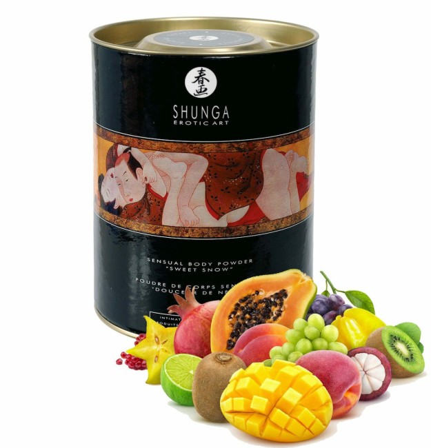 Пудра для тела Экзотические фрукты «Sensual Body Powder» от «SHUNGA»