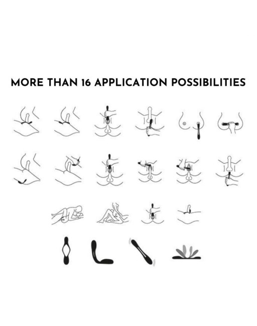 Синий многофункциональный вибратор для пар «Elastic Game» от «Satisfyer» Синий многофункциональный вибратор для пар «Elastic Game» от «Satisfyer»