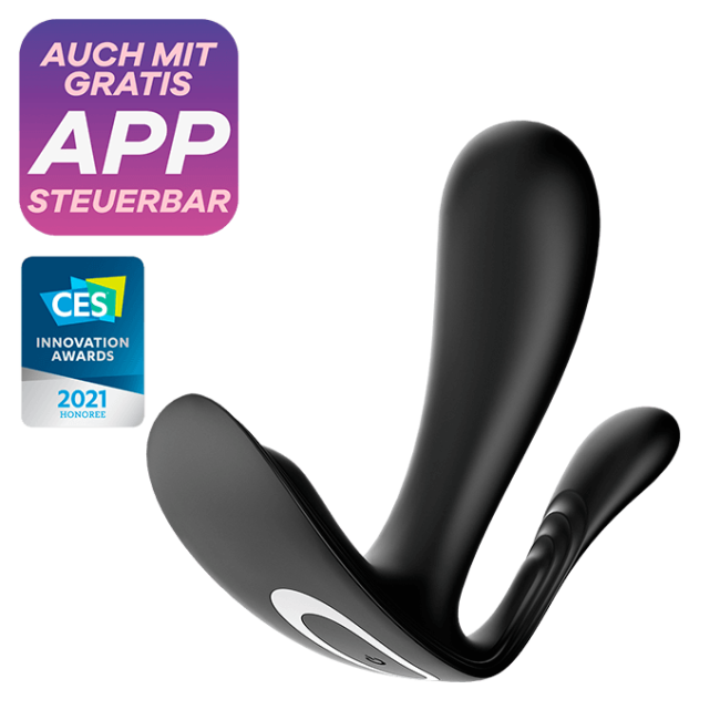 Анально-вагинальный вибромассажер  «Top Secret+» от «Satisfyer»  Анально-вагинальный вибромассажер  «Top Secret+» от «Satisfyer»