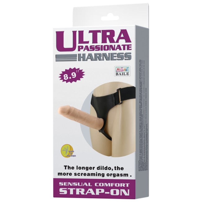 Страпон фаллоимитатор-реалистик с гибким хребтом на трусиках (21.5 см) Страпон фаллоимитатор-реалистик с гибким хребтом на трусиках (21.5 см)