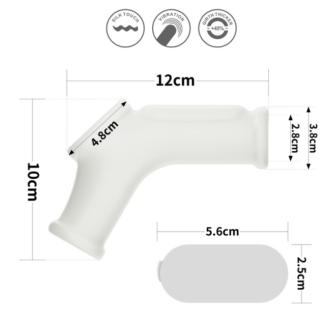 Насадка на пенис с вибрацией «Silk Knights Ring» от «Lovetoy»