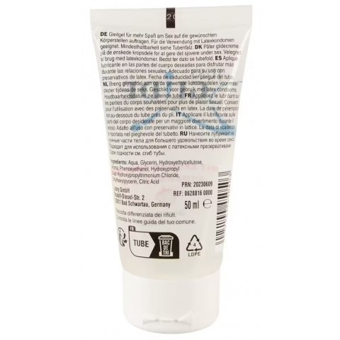 Лубрикант на водной основе Just Glide Strawberry с ароматом клубники (50 ML) 