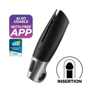 Мастурбатор с вибрацией «Power Masturbator» от «Satisfyer»