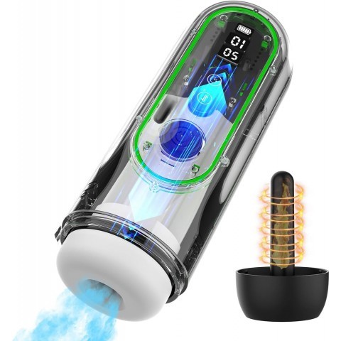 Автоматический мастурбатор «CHANG JIANG №7» с вибрацией и имитацией минета 