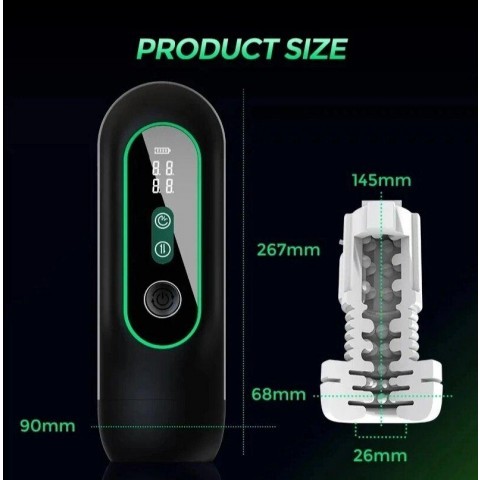 Автоматический мастурбатор «CHANG JIANG №7» с вибрацией и имитацией минета 