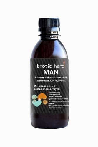 Концентрат биогенный для мужчин «Erotic hard», для усиление эрекции, 250 ML