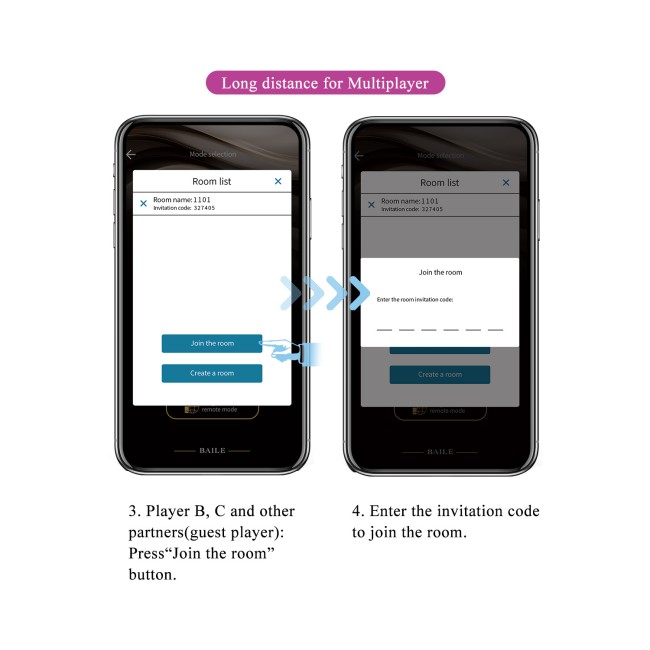 Вибростимулятор «Jayleen» с возможностью управления через смартфон
