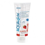 Оральная смазка со вкусом земляники AQUAglide (100 ML) 