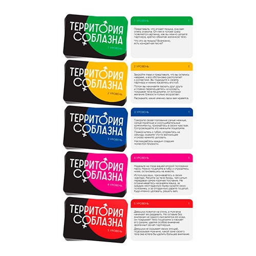 Набор «Территория соблазна. Нежная романтика» 4 в 1 (18+) 