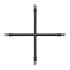 Бондаж-крестовина «Hog Tie Cross Bar With Cuffs» 