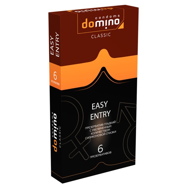 Презервативы DOMINO CLASSIC Easy Entry  Презервативы DOMINO CLASSIC Easy Entry