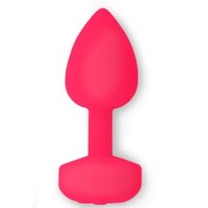 Большая дизайнерская анальная пробка с вибрацией Fun Toys Gplug (розовая)