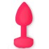 Большая дизайнерская анальная пробка с вибрацией Fun Toys Gplug (розовая)