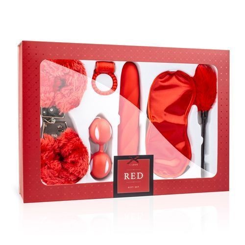 Набор BDSM «I Love Red Couples Box»  Набор BDSM «I Love Red Couples Box»