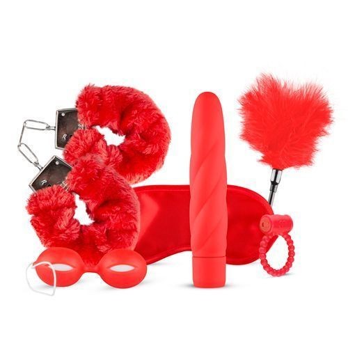 Набор BDSM «I Love Red Couples Box»  Набор BDSM «I Love Red Couples Box»