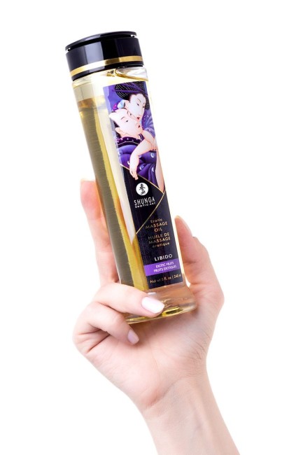 Возбуждающее масло для массажа ароматом лаванды «Sensation» от «SHUNGA» (240 ML) Возбуждающее масло для массажа ароматом лаванды «Sensation» от «SHUNGA» (240 ML)