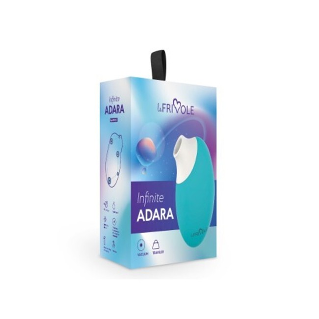 Бесконтактный вакуумный стимулятор клитора «Adara» от «Le Frivole» (аквамарин) (INFINITE) (One Size) Бесконтактный вакуумный стимулятор клитора «Adara» от «Le Frivole» (аквамарин) (INFINITE) (One Size)
