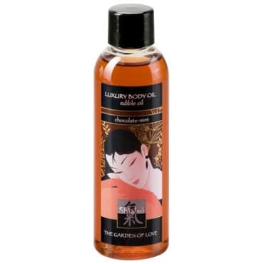 Съедобное массажное масло Шоколадно-Мятное Съедобное массажное масло Шоколадно-Мятное