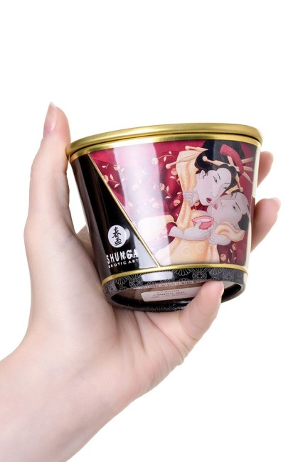 Ароматизированная массажная свеча (Клубника) Massage Candle (Shunga) Ароматизированная массажная свеча (Клубника) Massage Candle (Shunga)