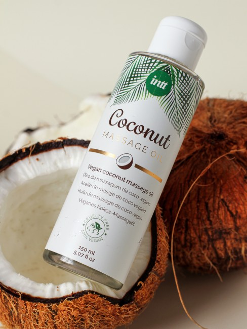 Веганское массажное масло с ароматом кокоса «Vegan Coconut» от «Intt» (150 ML) Веганское массажное масло с ароматом кокоса «Vegan Coconut» от «Intt» (150 ML)