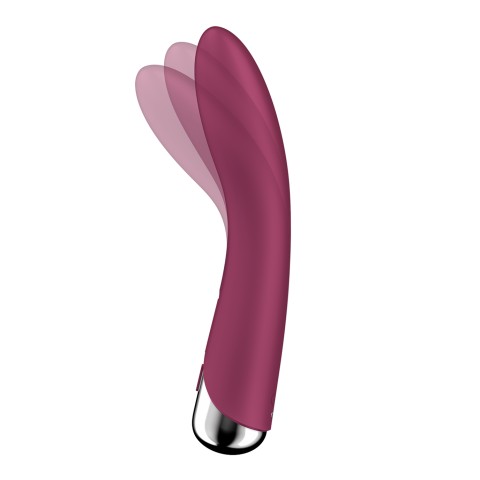 Красный вибратор с функцией вращения «Spinning Vibe 1» от «Satisfyer» Красный вибратор с функцией вращения «Spinning Vibe 1» от «Satisfyer»