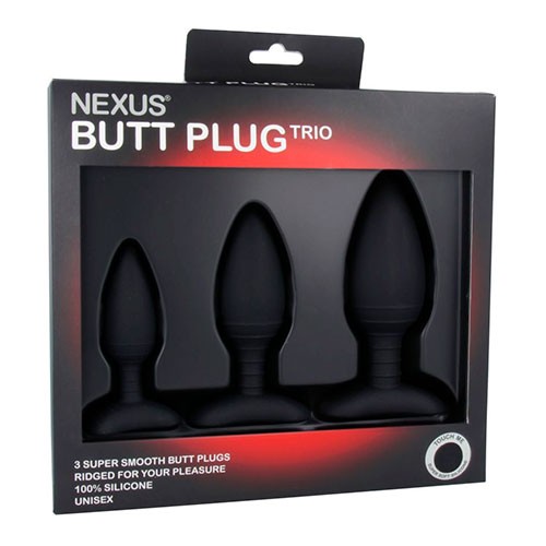 Набор анальных пробок «Butt Plug trio» от «Nexus» Набор анальных пробок «Butt Plug trio» от «Nexus»