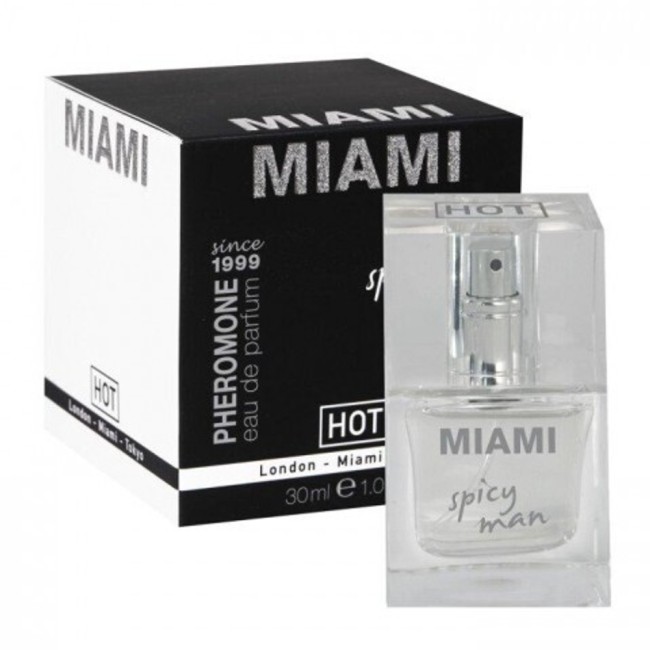 Мужские духи с феромонами «Miami spicy man» от «HOT» (30 ML) Мужские духи с феромонами «Miami spicy man» от «HOT» (30 ML)