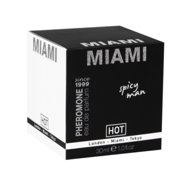 Мужские духи с феромонами «Miami spicy man» от «HOT» (30 ML) Мужские духи с феромонами «Miami spicy man» от «HOT» (30 ML)