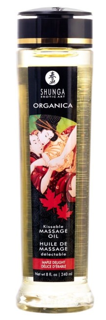 Массажное масло с ароматом кленового сиропа «Organica Maple Delight» от «SHUNGA» (240 ML)