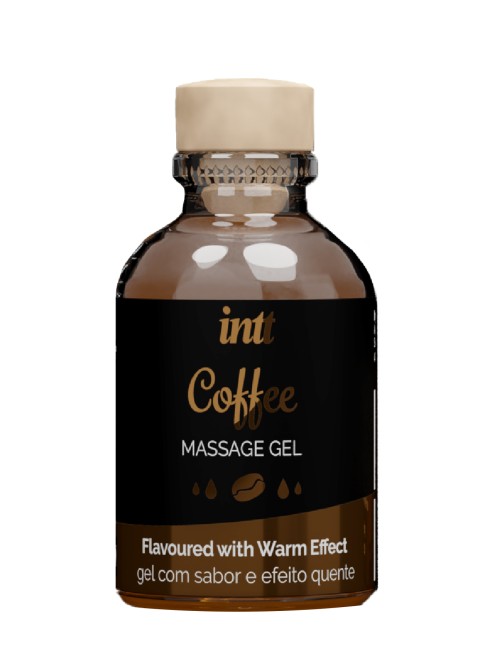 Съедобный гель для интимного массажа с ароматом кофе «Intt Coffee Massage Gel» от «Intt» (30 ML)