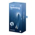 Синий вибратор с функцией вращения «Spinning Vibe 1» от «Satisfyer»