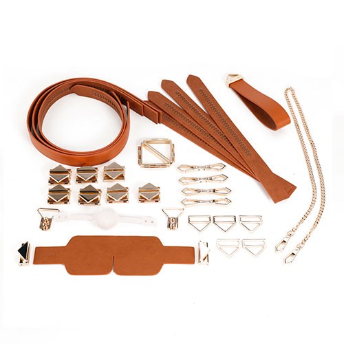 Коричневый набор БДСМ «Bondage & Restraint» от «LOCKINK»