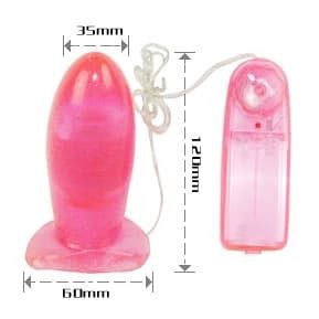 Вибропробка анальная