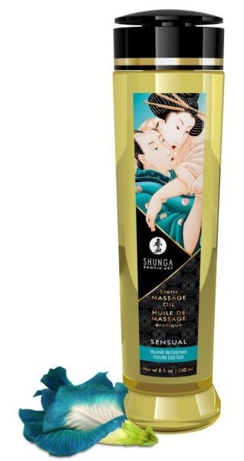 Массажное масло с цветочным ароматом «Sensual» от «SHUNGA» (240 ML) Массажное масло с цветочным ароматом «Sensual» от «SHUNGA» (240 ML)
