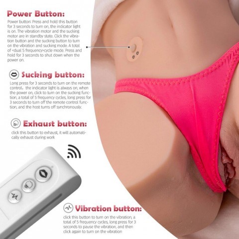 Реалистичный мастурбатор с функцией вибрации и всасывания NLONELY 1 Реалистичный мастурбатор с функцией вибрации и всасывания NLONELY 1