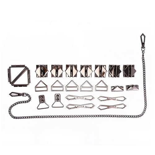 Чёрный набор БДСМ «Bondage & Restraint» от «LOCKINK»