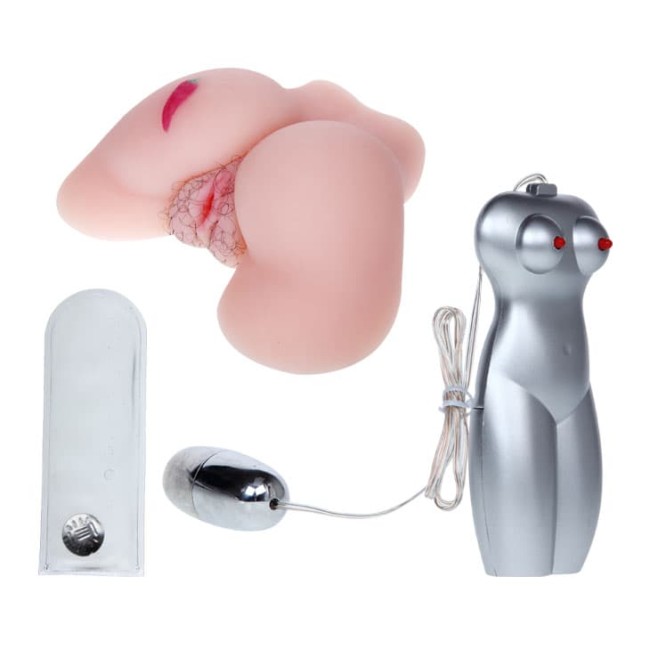 Мега-мастурбатор с вибрацией  Мега-мастурбатор с вибрацией