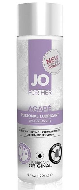 Женский лубрикант на водной основе «JO AGAPE LUBRICANT ORIGINAL» от «System JO» 120 ML Женский лубрикант на водной основе «JO AGAPE LUBRICANT ORIGINAL» от «System JO» 120 ML
