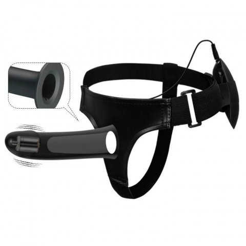 Мужской страпон с вибрацией «Vito» (17,3 см) Мужской страпон с вибрацией «Vito» (17,3 см)