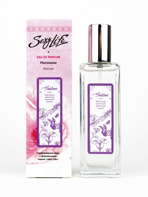 Парфюмерная вода «Sublime» от «SexyLife» Парфюмерная вода «Sublime» от «SexyLife»