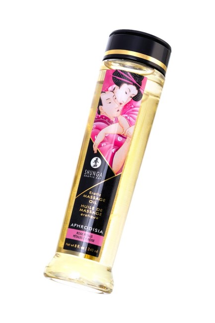 Массажное масло с ароматом розы «Aphrodisia» от «SHUNGA» (240 ML) Массажное масло с ароматом розы «Aphrodisia» от «SHUNGA» (240 ML)