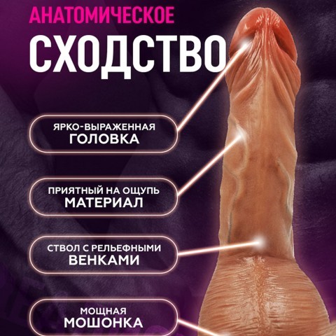 Ультрареалистичный фаллоимитатор двойной плотности с имитацией эякуляции от «CompanionX» (13,5 см) Ультрареалистичный фаллоимитатор двойной плотности с имитацией эякуляции от «CompanionX» (13,5 см)