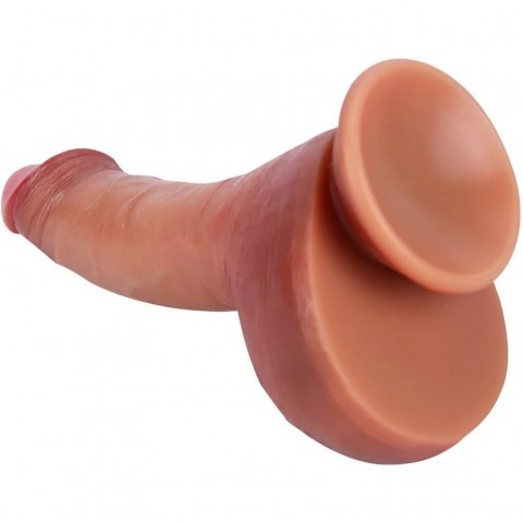 Ультрареалистичный фаллоимитатор двойной плотности с имитацией эякуляции от «CompanionX» (13,5 см) Ультрареалистичный фаллоимитатор двойной плотности с имитацией эякуляции от «CompanionX» (13,5 см)