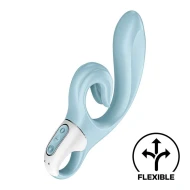 Вибратор-кролик «Love Me» от «Satisfyer» (голубой)