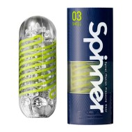 Мастурбатор «SPINNER Shell» от «TENGA» (желтый)