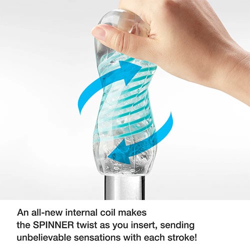 Мастурбатор «SPINNER Shell» от «TENGA» (желтый)