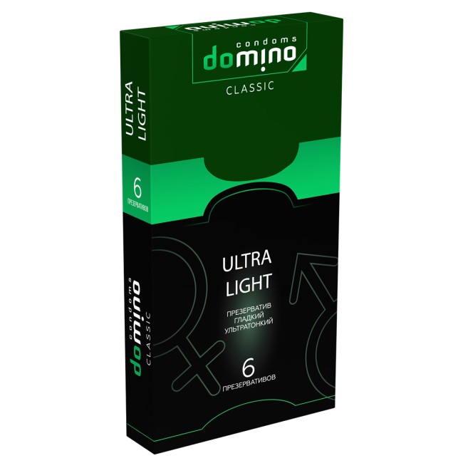 Презервативы DOMINO CLASSIC Ultra Light   Презервативы DOMINO CLASSIC Ultra Light