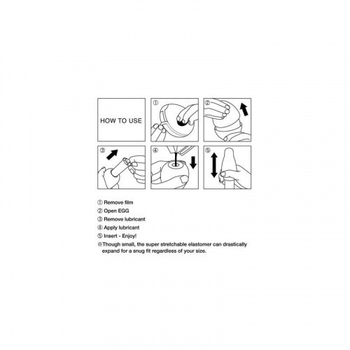 Набор из 6 мастурбаторов Tenga EGG Regular Strength с различным рельефом Набор из 6 мастурбаторов Tenga EGG Regular Strength с различным рельефом