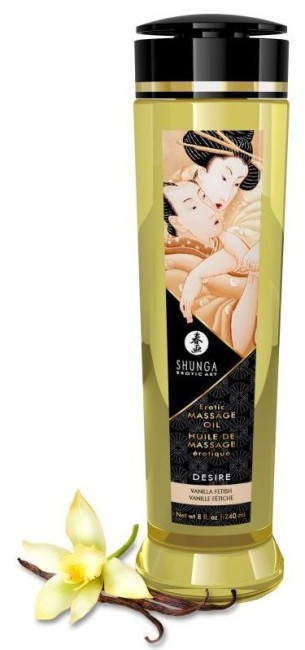 Массажное масло с ароматом ванили «Desire» от «SHUNGA» (240 ML)