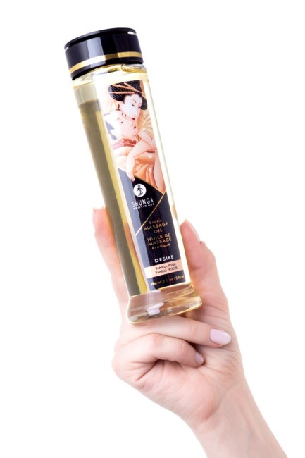 Массажное масло с ароматом ванили «Desire» от «SHUNGA» (240 ML)